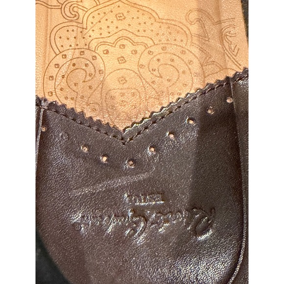 Robert Graham Loafers Mens 10 Black Paisley Driving Moccasin Shoes Old Money main image 6